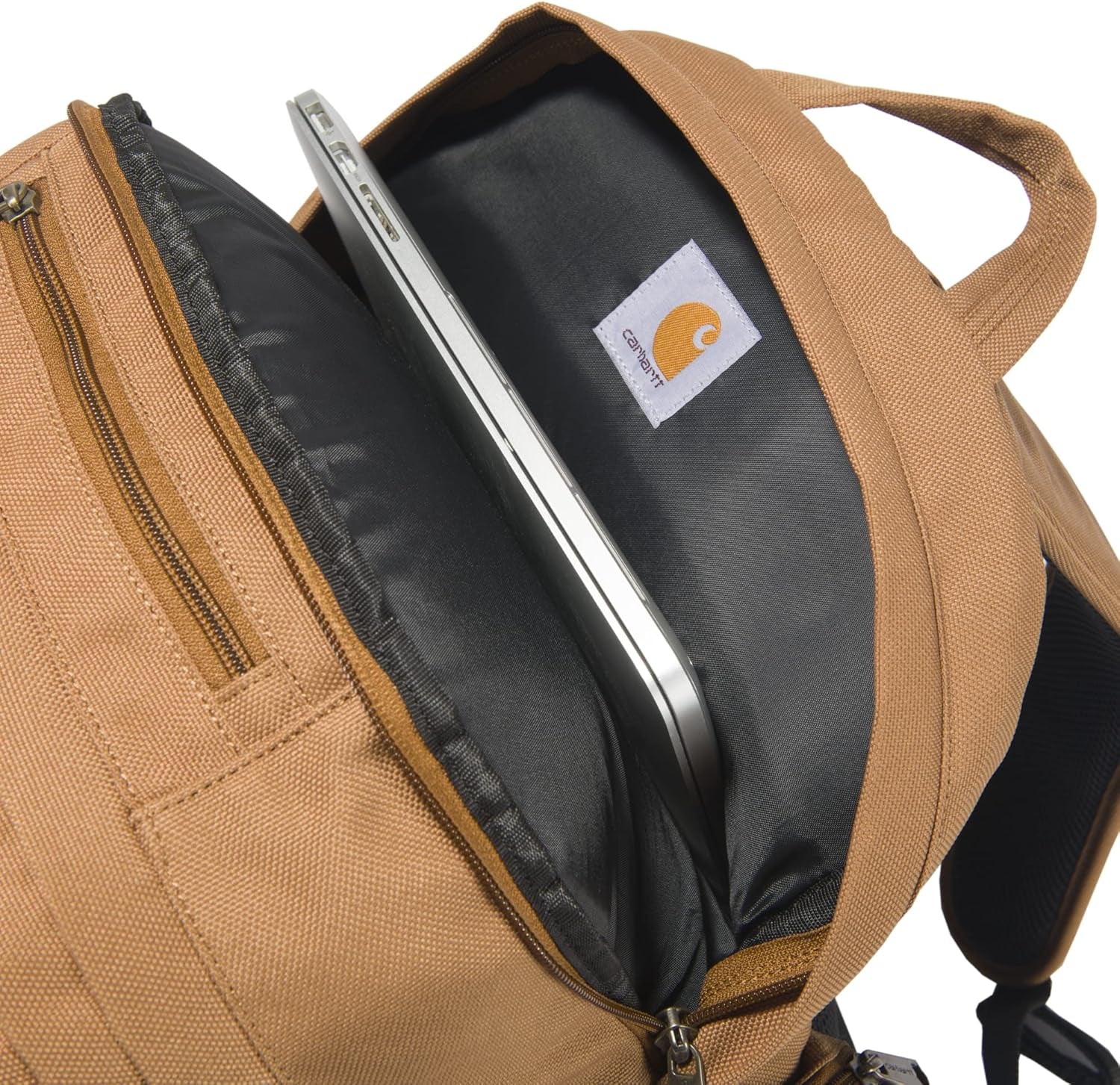 35L Triple-Compartment Backpack  Brown