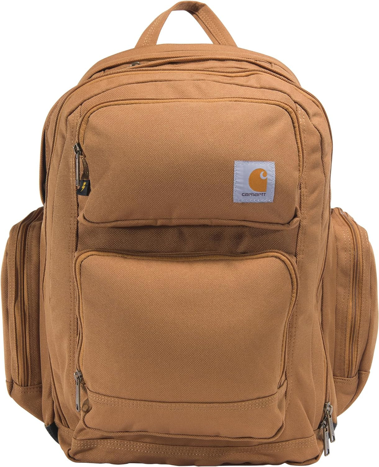 35L Triple-Compartment Backpack  Brown